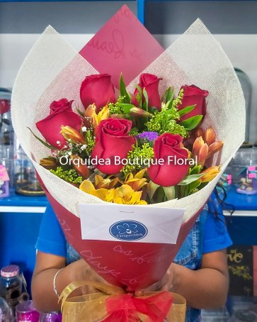Ramo de 6 Rosas