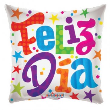 Globo Metálico 18" - Feliz Día