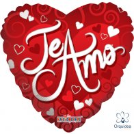 Globo Metálico 18" - Amor