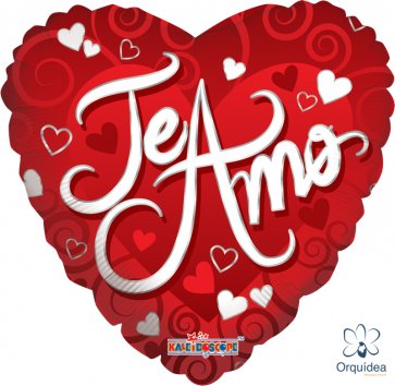 Globo Metálico 18" - Amor