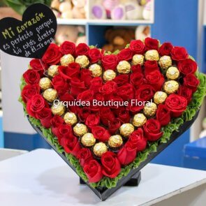 Corazón de Rosas y Ferreros